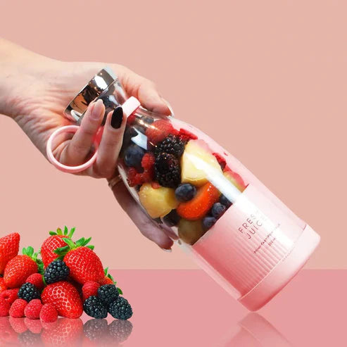 Portable Mini Juice Blender – USB Rechargeable Smoothie Maker