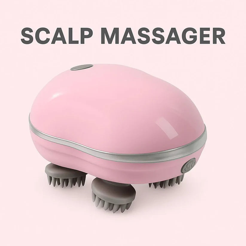 Rechargeable Waterproof Scalp Massager – Relax, Refresh